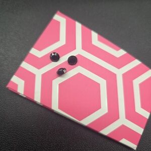 Three Origami Owl Jet (Black) Swarovski Round Crystals